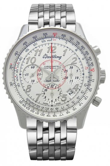 Breitling Montbrilliant 01 AB013012/G735/448A Chronographe Acier inoxydable Montre - Cliquez sur l'image pour la fermer