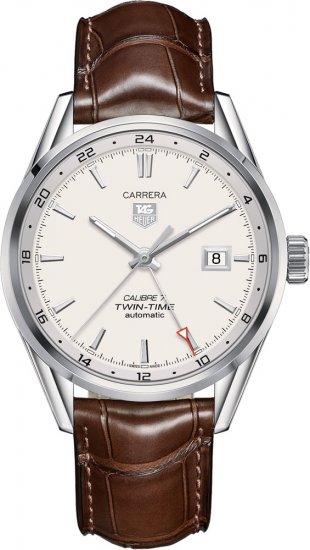 Réplique TAG Heuer Carrera Calibre 7 Twin-time automatique 41 mm WAR2011.FC6291 Montre - Cliquez sur l'image pour la fermer