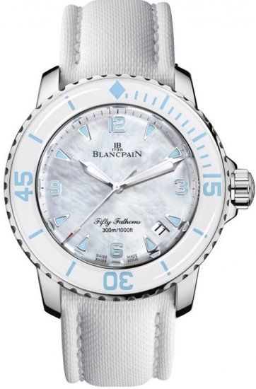 Réplique Blancpain Fifty Fathoms Automatique dames 5015A-1144-52 Montre - Cliquez sur l'image pour la fermer