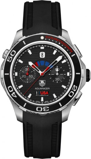 Tag Heuer Aquaracer 500m Calibre 72 Countdown Chronographe - Cliquez sur l'image pour la fermer