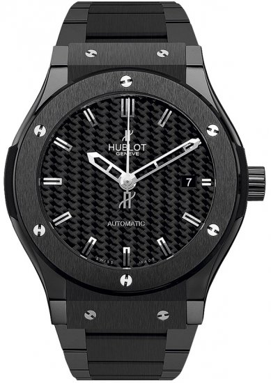 Hublot Classic Fusion automatique Black Magic Ceramic 45mm - Cliquez sur l'image pour la fermer