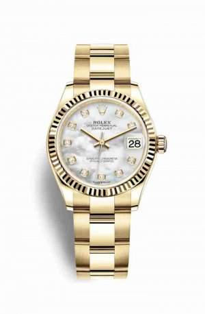 Copie de Rolex Datejust 31 jaune 18 ct 278278