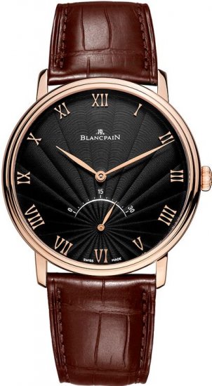 Réplique Blancpain Villeret Ultra Slim 30 Seconds Retrograde hommes Montr 6653-3630-55B Montre - Cliquez sur l'image pour la fermer