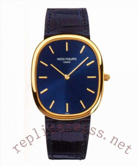 Réplique Patek Philippe Golden Ellipse Or jaune Homme 3738-100J Montre - Cliquez sur l'image pour la fermer