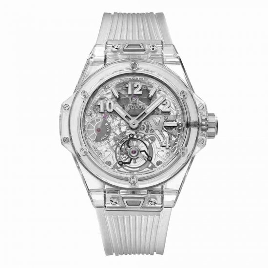 Copie de Hublot Big Bang Tourbillon Saphir 45mm 405.JX.0120.RT - Cliquez sur l'image pour la fermer