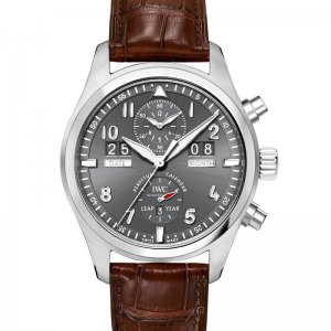 Réplique IWC d'Aviateur Spitfire Calendrier Perpetuel Automatique hommes IW379107 Montre