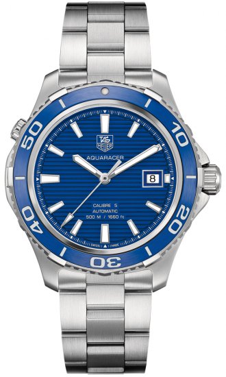 Tag Heuer Aquaracer 500M Calibre 5Automatic montre41 mm - Cliquez sur l'image pour la fermer