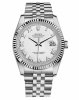 Réplique Rolex Datejust 36mm acier cadran blanc Jubile Bracelet 116234 WRJ Montre