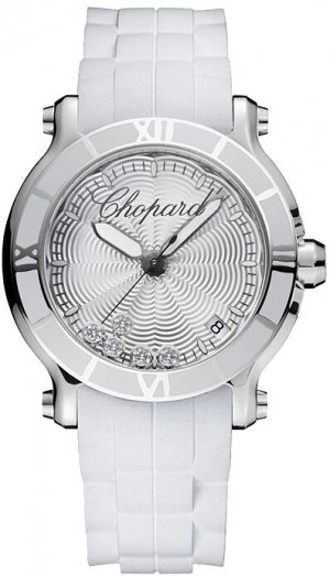 Réplique Chopard Happy Sport Quartz ronde 36mm Femme 278551-3001 Montre