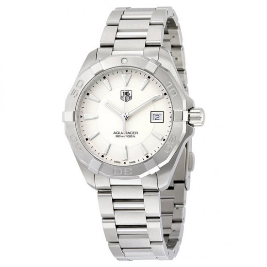 TAG Heuer Aquaracer argent Dial Acier inoxydable WAY1111.BA0910 - Cliquez sur l'image pour la fermer