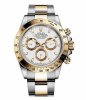 Rolex Daytona en acier et or blanc cadran