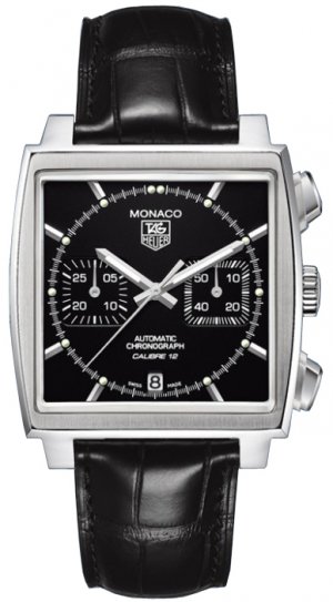 Réplique TAG Heuer Monaco Calibre 12 Automatique chronographe 39 mm CAW2110.FC6177 Montre