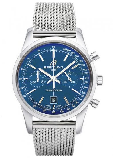 Breitling Transocean Chronographe 38 Montre - Cliquez sur l'image pour la fermer