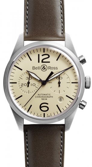 Origine Beige Bell et Ross Vintage montre Hommes - Cliquez sur l'image pour la fermer