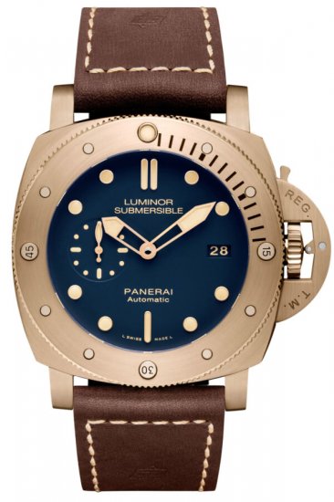 Copie de Panerai Luminor Submersible 1950 3 Jours Bronzo 47mm PAM00671 - Cliquez sur l'image pour la fermer