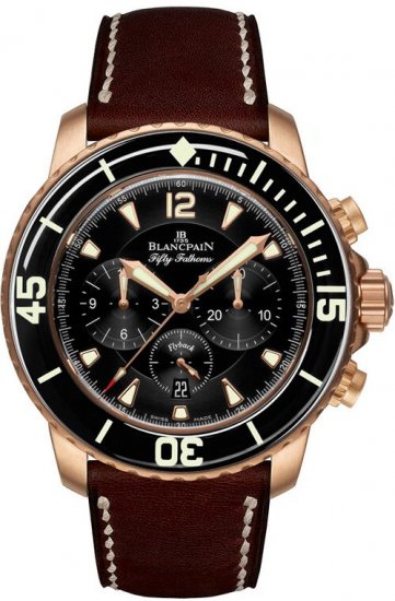 Réplique Blancpain Fifty Fathoms Flyback Chronograph Hommes 5085FA-3630-63B Montre - Cliquez sur l'image pour la fermer