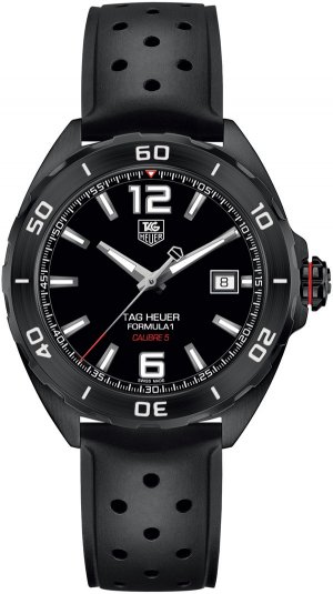 TAG Heuer Formula 1 Replique Noir Dial Noir Rubber WAZ2115.FT8023