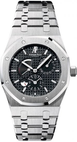 Audemars Piguet Royal Oak Dual Time Power Reserve Homme Montre - Cliquez sur l'image pour la fermer