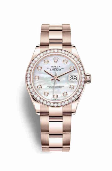 Copie de Rolex Datejust 31 18 ct Everose 278285RBR - Cliquez sur l'image pour la fermer