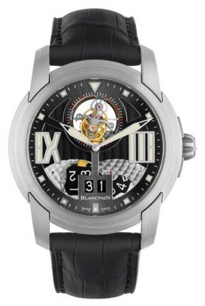 Réplique Blancpain L-Evolution Tourbillon Large Date hommes 8822-15B30-53B Montre