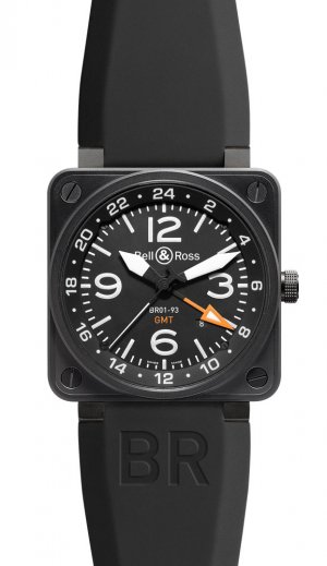 Réplique GMT GMT 46mm Bell & Ross Hommes BR 01-93 GMT Montre