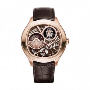 Réplique Piaget Emperador Cadran Brun 18 kt Limtied PG-GOA39042 de Rose Montre