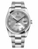 Réplique Rolex Datejust en acier bombe 36mm Lunette Argent Concentric Dia 116200 SCAO Montre