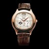 Réplique Piaget Emperador Argent automatique cadran brun cuir Homme G0A32 Montre