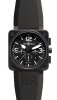 Réplique Carbone Bell & Ross le 46mm de Ross Chronographe Hommes BR 01-94 CARBON Montre