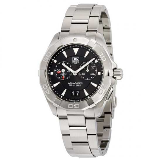 TAG Heuer Aquaracer Noir Dial Acier inoxydable WAY111Z.BA0928 - Cliquez sur l'image pour la fermer