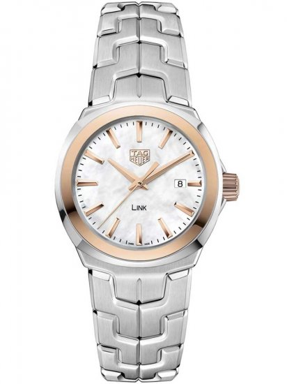 Copie de Tag Heuer Link Mere de Pearl Cadran Mes dames WBC1350.BA0600 - Cliquez sur l'image pour la fermer