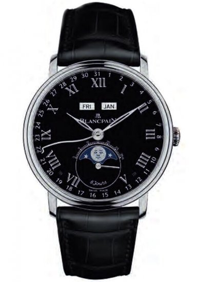 Réplique Blancpain Villeret 8 Day Complete Calendar hommes 6639-3437-55B Montre - Cliquez sur l'image pour la fermer