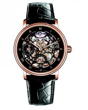 Réplique Blancpain Villeret Specialites Tourbillon Skeleton 6025A-3630-55 Montre