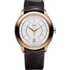 Réplique Piaget Gouverneur cadran guilloche argente or rose 18 kt en alli Montre