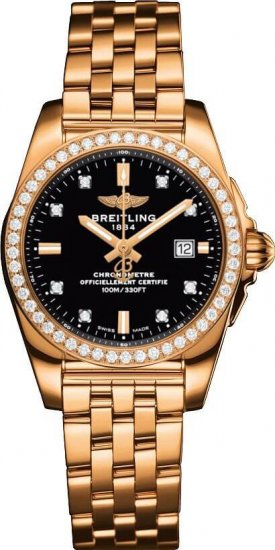 Breitling Galactic 29 H7234853/BE86/791H or rose Montre - Cliquez sur l'image pour la fermer