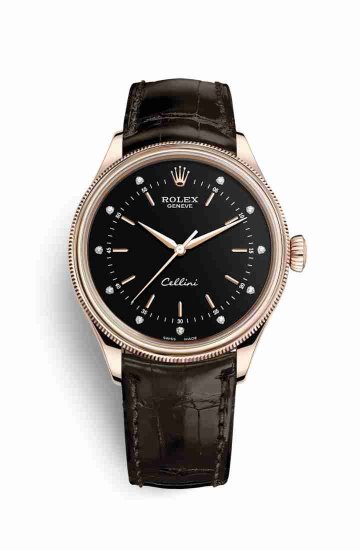 Copie de Rolex Cellini Time 18 ct Everose de Cadran - Cliquez sur l'image pour la fermer