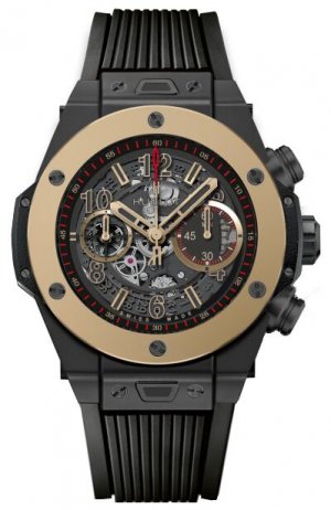 Réplique Hublot Big Bang Unico Ceramique Magique Gold Suivre 411