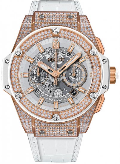 Réplique Hublot King Power Unico King or Blanc Pave 48mm 701.OE.0128.GR.1 Montre - Cliquez sur l'image pour la fermer