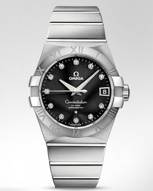 Diamond Watch Omega Constellation Hommes