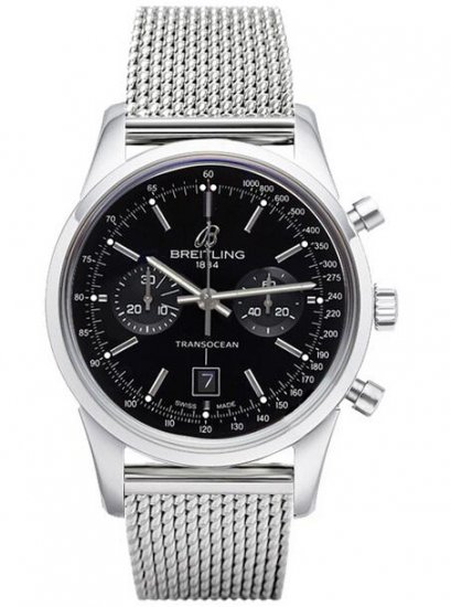 Breitling Transocean Chronographe 38 Montre - Cliquez sur l'image pour la fermer