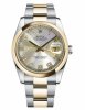 Réplique Rolex Datejust 36mm en acier et or jaune Silver Gold Dial Concen 116203 SCAO Montre