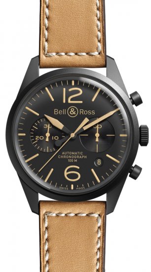 126 Patrimoine Bell et Ross Vintage montre Hommes - Cliquez sur l'image pour la fermer