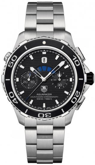 Chronographe Automatique de Tag Heuer Aquaracer Calibre 72 500m - Cliquez sur l'image pour la fermer