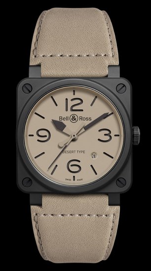 Bell & Ross BR 03-92 DESERT TYPE CERAMIC - Cliquez sur l'image pour la fermer