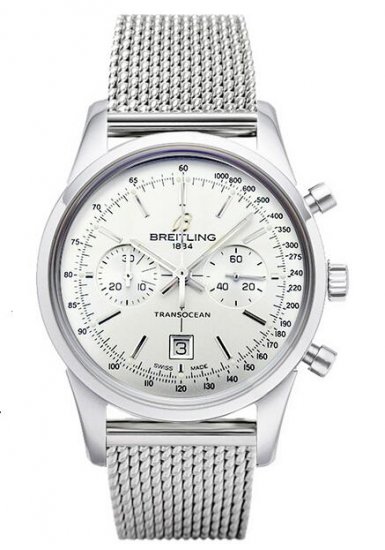 Breitling Transocean Chronographe 38 Montre - Cliquez sur l'image pour la fermer