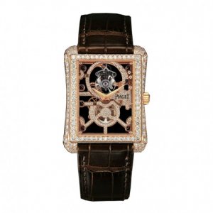 Réplique Piaget Emperador or rose 18 carats de diamant Homme G0A31047 Montre