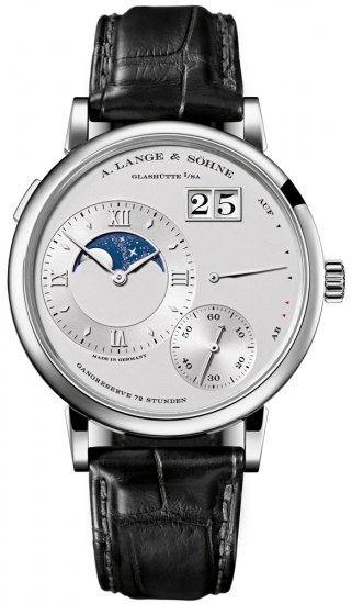 Réplique A.Lange & Sohne Lange 1 Grand-Moon Phase Platinum 139.025 Montre - Cliquez sur l'image pour la fermer