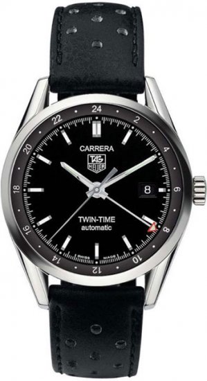 Réplique Tag Heuer Carrera Twin Time Hommes WV2115.FC6182 Montre - Cliquez sur l'image pour la fermer