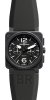 Réplique Carbone Bell & Ross le 42mm de Ross Chronographe Hommes BR 03-94 CARBON Montre