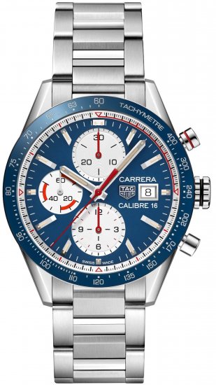 Copie de TAG Heuer Carrera Calibre 16 Vintage CV201AR.BA0715 - Cliquez sur l'image pour la fermer